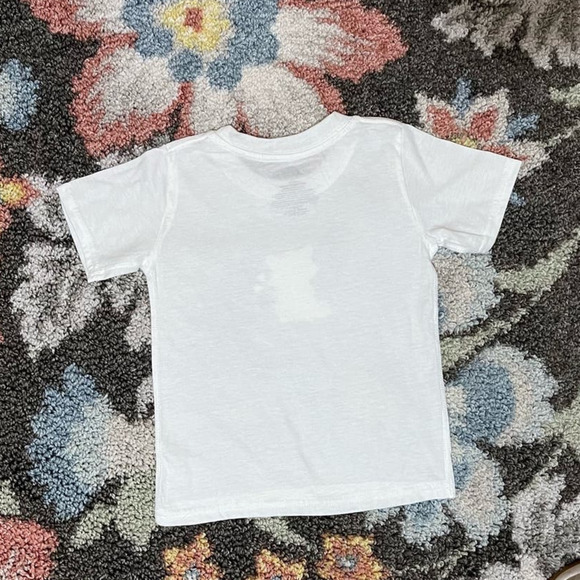 Raccoon‎ Love Toddler Tee Shirt Top 2T-3T White Graphic Custom Made - Picture 4 of 5